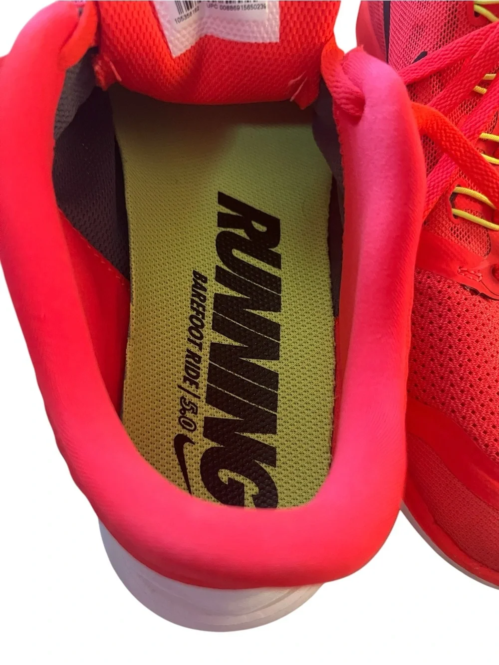 Nike Free 5.0 Barefoot Ride athletic running shoes
